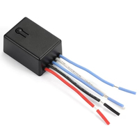 Qiachip 433MHz télécommande sans fil commutateur DC 6V 12V 24V 1CH 10A relais récepteur Module contrôleur KR2401F KT01 KT05