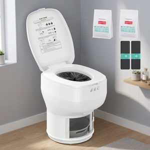 Waterless RV Toilet Loo Seal R1808 Rechargeable Easy to Use - Product Image 2