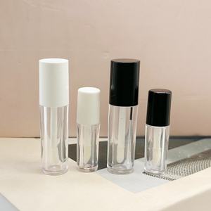 1mL 2,5 ml Mini tubos de brillo de labios redondos de plástico vacíos Tubos de bálsamo labial de plástico reciclado - Product Image 1