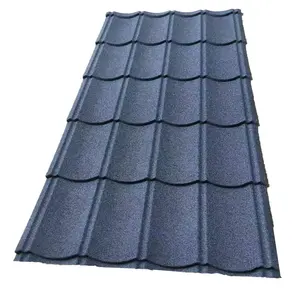 Biggest Size Stone Roofing Sheets Long Span Sheet Heat Resistant Save Labor Installation Stone Coated Metal Roof Tiles