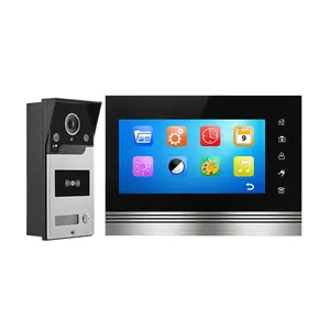 Nhà Máy Giá chất lượng tốt 7 inch màn hình video intercom chuông cửa hai chiều intercom với góc rộng lĩnh vực của xem