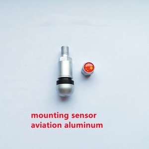 Valve de pneu sans chambre à air en aluminium chromé TPMS tr525 - Product Image 4