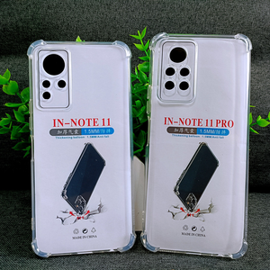 Coque de téléphone portable africaine en gros, <span class=keywords><strong>pas</strong></span> chère, avec trous aux quatre coins, airbag anti-chute, transparente, en TPU, pour INFINIX NOTE11 - Product Image 4