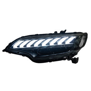 ไฟหน้า AKD สำหรับ Honda <span class=keywords><strong>Jazz</strong></span> ไฟหน้า LED 2014-2019พอดีกับ DRL สัญญาณไฟเลี้ยวสูงเลนส์โปรเจคเตอร์แองเจิลอาย - Product Image 1