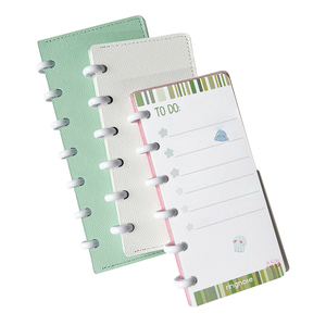 Meilleure vente petit disque en cuir lié B6/A6 planificateur budgétaire comme budget <span class=keywords><strong>de</strong></span> <span class=keywords><strong>vie</strong></span> esthétique/<span class=keywords><strong>Agenda</strong></span>/organisateur - Product Image 2