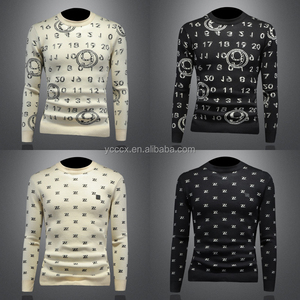 Maglione <span class=keywords><strong>di</strong></span> <span class=keywords><strong>cotone</strong></span> per gli uomini allentato autunno e inverno abbigliamento spessa e calda versione coreana Base <span class=keywords><strong>filo</strong></span> <span class=keywords><strong>filo</strong></span> <span class=keywords><strong>di</strong></span> tendenza - Product Image 3