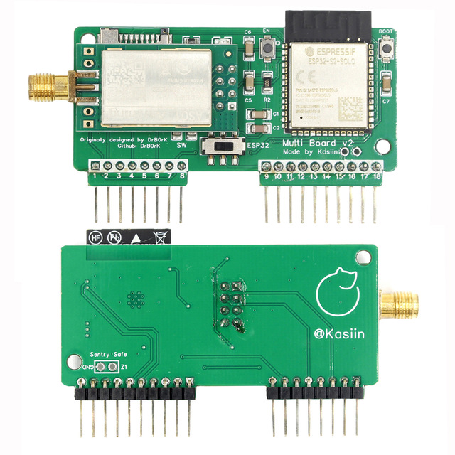Flipper Zero WiFi multiboard NRF24+ESP32 development board