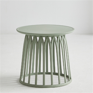 Tabouret <span class=keywords><strong>de</strong></span> thé rond en plastique empilable et portable au design créatif et moderne, idéal pour les petits appartements, les coins <span class=keywords><strong>de</strong></span> chambre et les jardins extérieurs. - Product Image 2