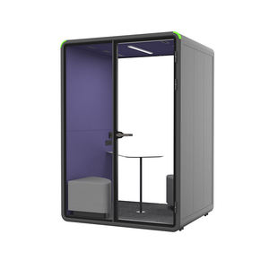 Cabina Telefónica Insonorizada SilentBox, Cabina <span class=keywords><strong>de</strong></span> Oficina Privada con Reducción <span class=keywords><strong>de</strong></span> Ruido, Cabinas Telefónicas Insonorizadas en Venta, Cabina para Cambiarse <span class=keywords><strong>de</strong></span> Ropa - Product Image 1