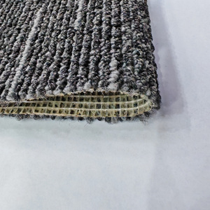 Modern Low Pile Polypropylene Wall-to-Wall <b>Carpet</b> Solid Color Rectangle Non-Slip Office Use - Product Image 3
