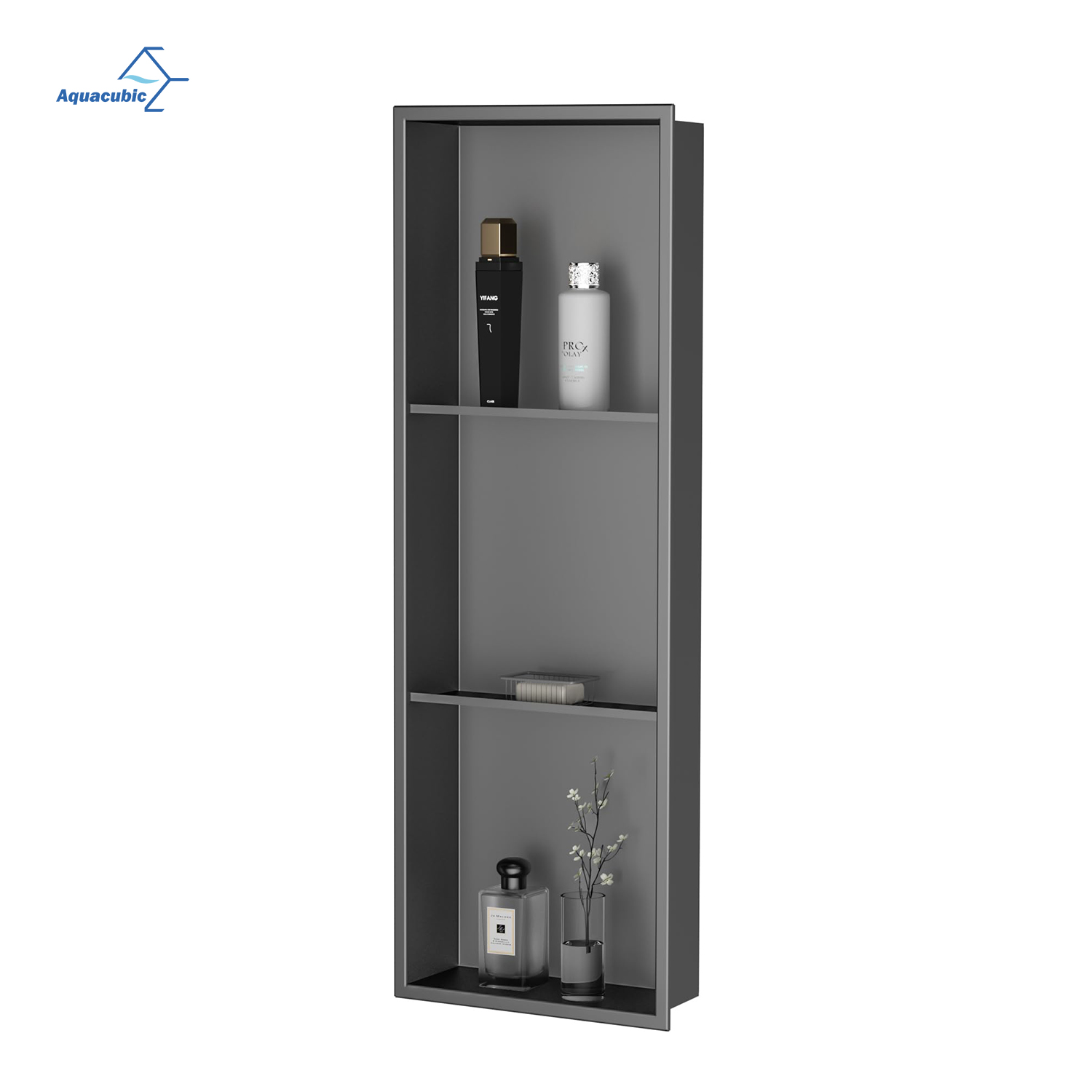 Factory Stainless Steel Niche Nicho Tile Niche Products Three Tier