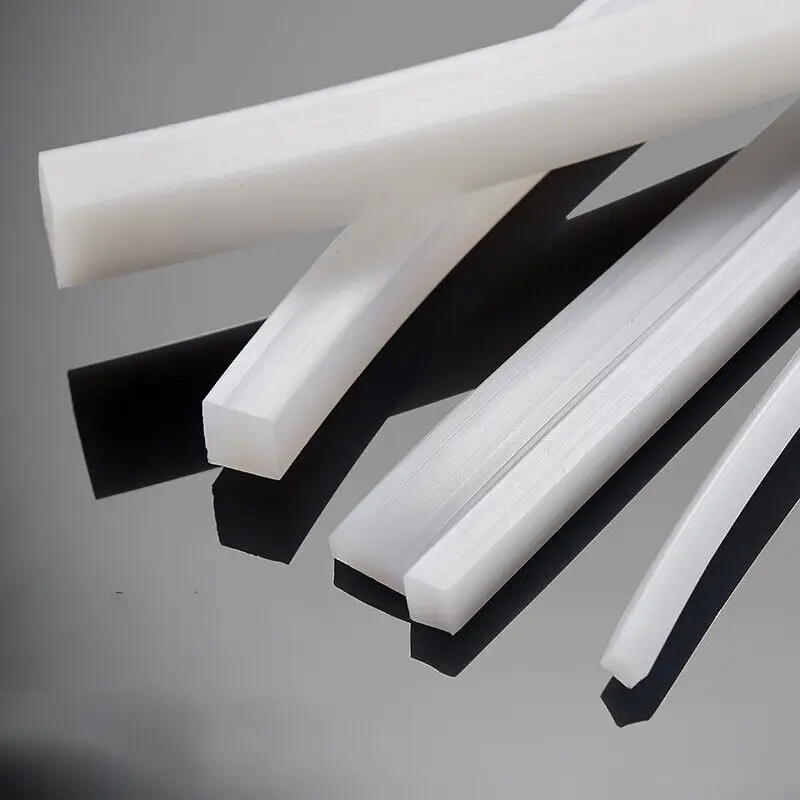 Oem Siliconen Afdichting Strip Rubber Onderdelen Voedselveilig Hoge Temperatuur Bestendige Siliconen Rubber Strip