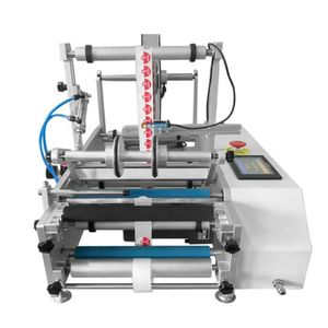 Étiqueteuse semi-automatique de bouteilles de bière et de vin rondes à double étiquette - Product Image 4