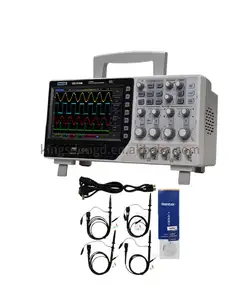 Hantek Dso4254b 250Mhz Digitale Opslag Oscilloscoop 4 Kanalen 1gs/S Sample Rate Draagbare Oscilloscoop