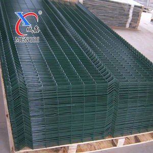 Valla de jardín de PVC para el hogar, valla 3D para exteriores, valla de malla de alambre soldada con curvas de seguridad - Product Image 5