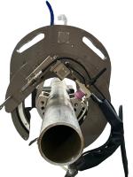 Tête de soudage orbitale de type ouvert AOK230, tête de soudage TIG 76-230 mm pour les industries pharmaceutiques, chimiques et pétrolières, soudeuse automatisée