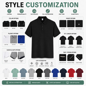 Camisa de Manga Corta para Hombre, Elástica, Antiarrugas, con Estampado Digital, de Poliéster Tejido, con Botones, Diseño Liso, Casual y Suave - Product Image 4