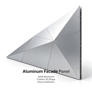 Panel de Revestimiento de Fachada de Aluminio PVDF, Sistema de Montaje Rápido para Proyectos Comerciales - Product Image 4