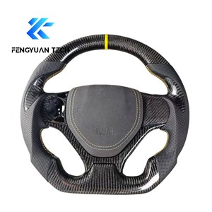 <span class=keywords><strong>พวงมาลัย</strong></span>กีฬาหนังแท้ Alcantara คาร์บอนไฟเบอร์แบบสั่งทำพิเศษสำหรับ Honda <span class=keywords><strong>Civic</strong></span> รุ่นที่ 9 <span class=keywords><strong>FB</strong></span>/FG ปี 2011 2012 2013 2014 2015 - Product Image 4