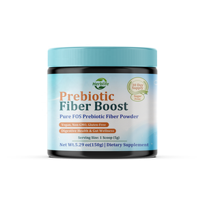 Fibra Prebiótica FOS Pura de Marca Privada OEM, 150g, Fibra Dietética para el Bienestar Intestinal - Product Image 1