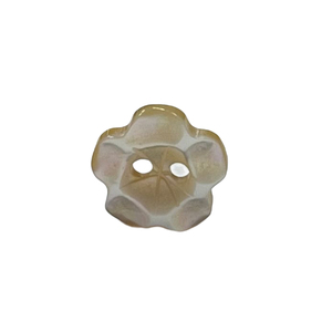 2 개의 구멍 꽃 모양 자연적인 Trocas 포탄 단추 - Product Image 2