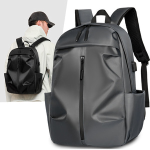 Men's New <b>Backpack</b> <b>Large</b> Capacity Casual Student Schoolbag Three-piece All-match Shoulder Crossbody Bag Business <b>Backpack</b> - Product Image 1