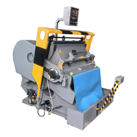 Machine de découpe et de pliage manuelle pour boîtes à pizza ML750, machine de découpe manuelle pour cartons, machine de pressage pour la découpe de cartons en papier