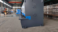 Cisaille à guillotine hydraulique robuste, machine de découpe à guillotine hydraulique certifiée CE