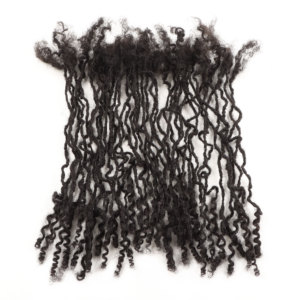 Factory Supply Interlocs Human <strong>Hair</strong> Extensions Curly Ends Custom Size Color Virgin Human <strong>Hair</strong> <strong>Sister</strong> <strong>Locs</strong> With Curly Tips - Product Image 3