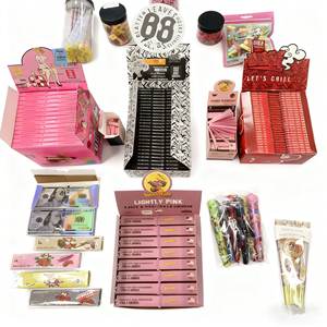 Giấy cuốn thuốc Kingsize siêu mỏng 50 cuốn, chưa tẩy trắng, màu nâu, cháy chậm, sản xuất theo yêu cầu, bán buôn, hàng có sẵn - Product Image 5