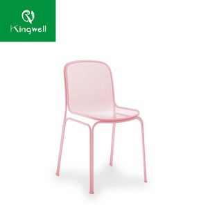Muebles modernos para Patio al aire libre, sillas de Metal, juego de sillas de balcón para cafetería o restaurante - Product Image 1