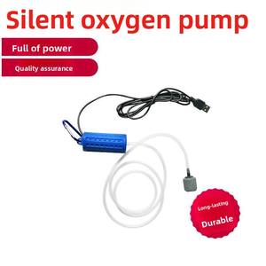 Pompa oksigen Mini portabel hemat energi, untuk akuarium Rumah & memancing luar ruangan senyap & penggunaan ganda aksesoris akuarium daya 5W - Product Image 4