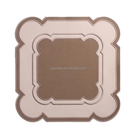 2024 gros irrégularité broderie multifonctionnel cuisine boisson tasse isolé napperons tapis