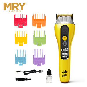 MRY <span class=keywords><strong>Tondeuse</strong></span> <span class=keywords><strong>professionnelle</strong></span> <span class=keywords><strong>sans</strong></span> <span class=keywords><strong>fil</strong></span> pour chat, <span class=keywords><strong>chien</strong></span> et animal de compagnie, <span class=keywords><strong>tondeuse</strong></span> à lame, rasoir, kit de toilettage, <span class=keywords><strong>tondeuse</strong></span> rechargeable pour <span class=keywords><strong>chien</strong></span> et chat - Product Image 5