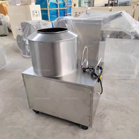 Industriële elektrische automatische fruit- en groenteschiller, aardappel- en wortelschiller, wasmachine