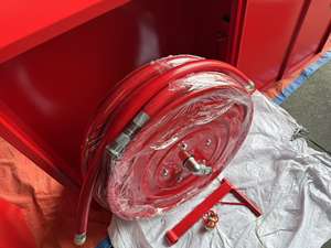Carrete de manguera de incendios de 30m, bobina de autorrescate, manguera de dragón de agua, equipo de extinción de incendios, caja de hidrante para <span class=keywords><strong>rescate</strong></span> de bomberos - Product Image 6