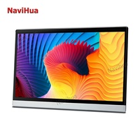 Navihua Monitor de Reposacabezas con Pantalla Táctil Android de 13.3 Pulgadas, Reproductor MP5 para Entretenimiento en el Asiento Trasero, Reproductor de DVD para Auto