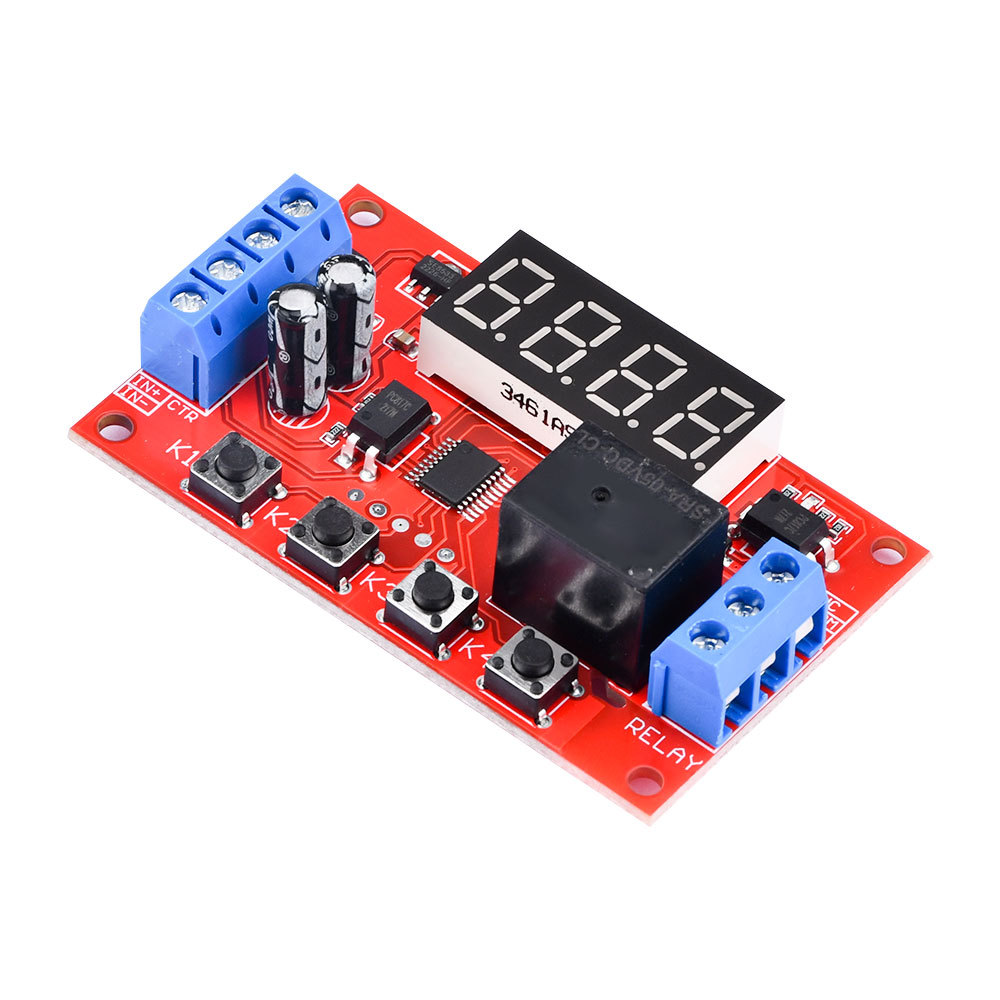 Modulo Rilevamento Corrente DC 12V 0-10A – Relè E Controllo Per Progetti Fai-da-te