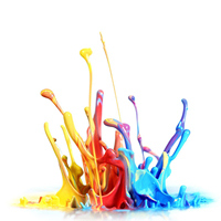 Osbang Nouveau Style 18cm Ours Verser Peinture Ensemble Fluide Art Ensemble 3 Couleurs Outils Métallique Acrylique 1 Ensemble Art Artisanat Revêtement Pigment Utilisation