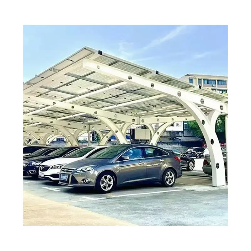 Solar Carport Kit Parking Garage Carport Solar Car Port Photovoltaic Carport