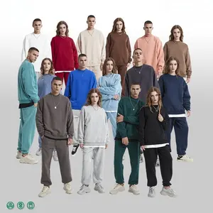 360 g hersteller herrenbekleidung kundenspezifischer druck unisex dickes warmes vlies pullover lange Ärmel sweatshirts für herren