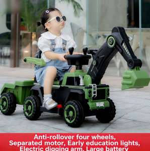 Nouvelle Excavatrice Électrique pour Enfants, Jouet pour Enfants de 2 à 4 Ans, Télécommandée, Rechargeable, en Plastique ABS - Product Image 5