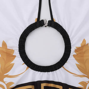 Écharpe numérique avec impression rétro colorée écharpe de salon de coiffure antistatique pour outil de coiffure spécial châle - Product Image 2