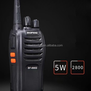 Radio Walkie Talkie Profesional Baofeng Bf-666s, 16 Canales, Portátil, Bidireccional, 5W, 400-470mhz, Negro, Batería de Iones de Litio - Product Image 3