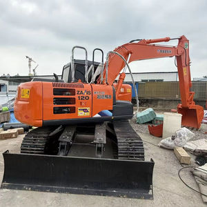 Excavateur Hitachi ZX120 de taille moyenne de 12 tonnes d'occasion, un équipement de construction fiable. Offert à un prix bas. - Product Image 1