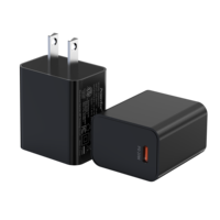 Cargador Rápido Eléctrico Tipo-C PD de 30W 2024 con Cargador de Pared, Salida de 5V/3A, Protección OVP, Compatible con Teléfonos Móviles, Enchufe US/EU
