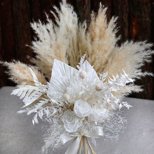 G75 New Idea Natural Eternal Dry Flores Plants Wholesales Home Decoration Pampas Grass Gift Dried Flower <span class=keywords><strong>Bouquet</strong></span> Immortal Dry F - Product Image 4