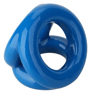 China juguetes sexuales para adultos TPR triple anillo pene Polla para hombres tiempo eyaculación - Product Image 6