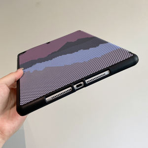 Échiquier Texture support 3 plis couverture en cuir pour <span class=keywords><strong>iPad</strong></span> <span class=keywords><strong>5</strong></span> 6 7 8 9 10e génération étui Air Pro 2024 MINI 3 4 Pro 11 12.9 13 pouces - Product Image 2