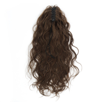 Extensions de cheveux naturels à pince, épaisse queue de cheval à clipser, aspect naturel, directement de l'usine
